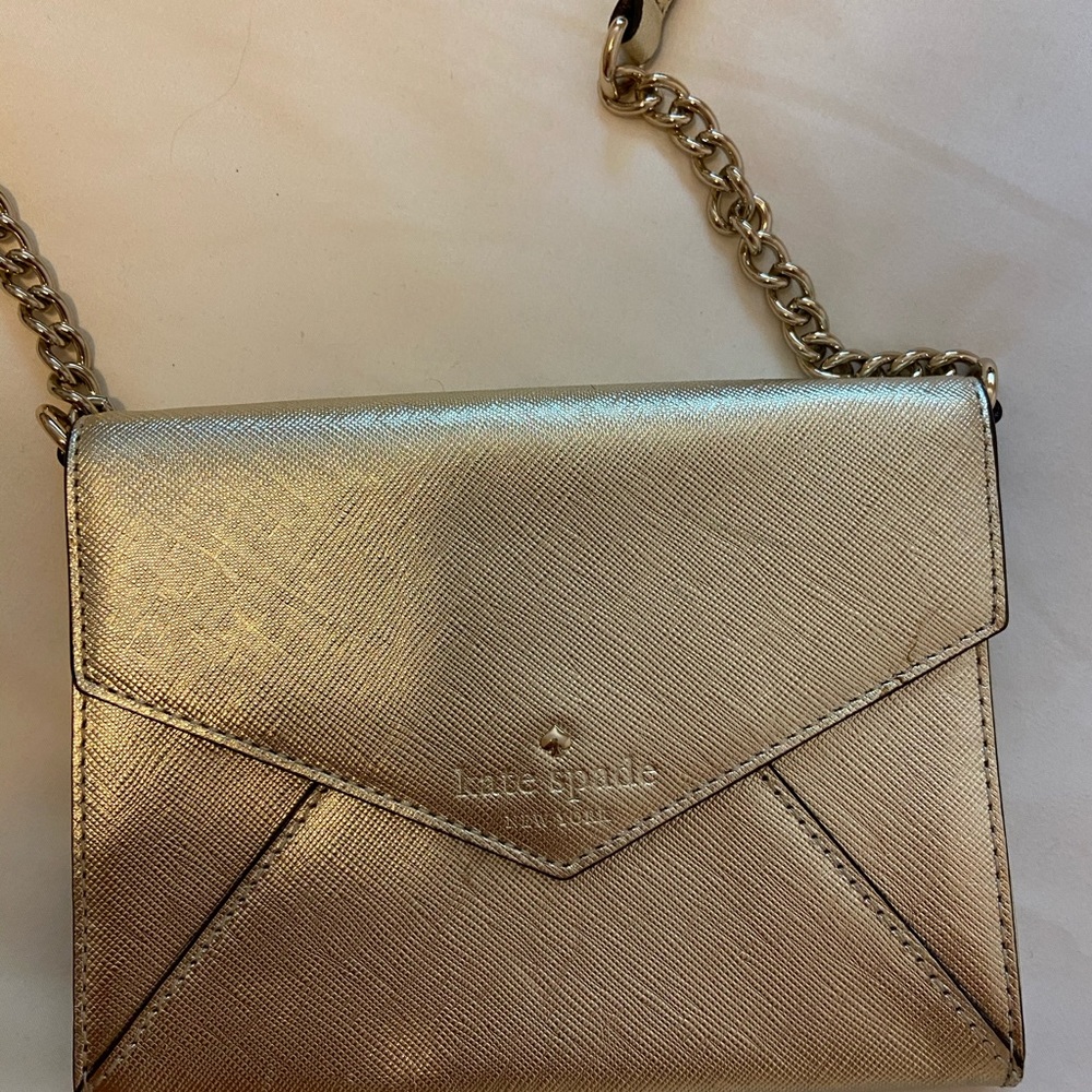 KATE SPADE BAGS - gold mini - Picture 3 of 5